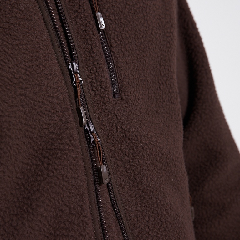 Pile jacket "Vallen 2.0"  Dark Brown